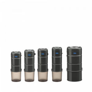 central vacuum true cyclonic power units